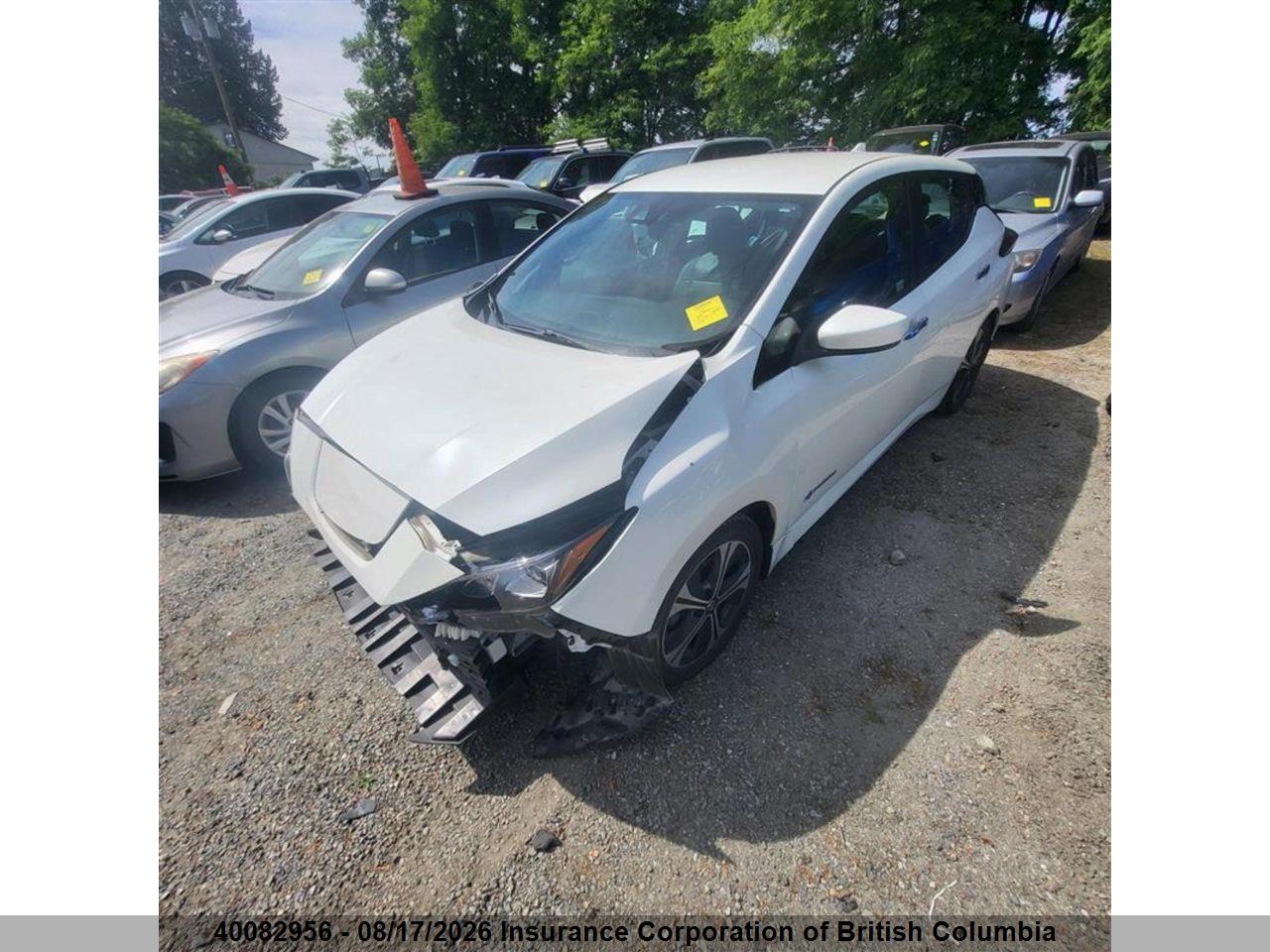 1N4AZ1CP5KC320589 · 2019 NISSAN LEAF