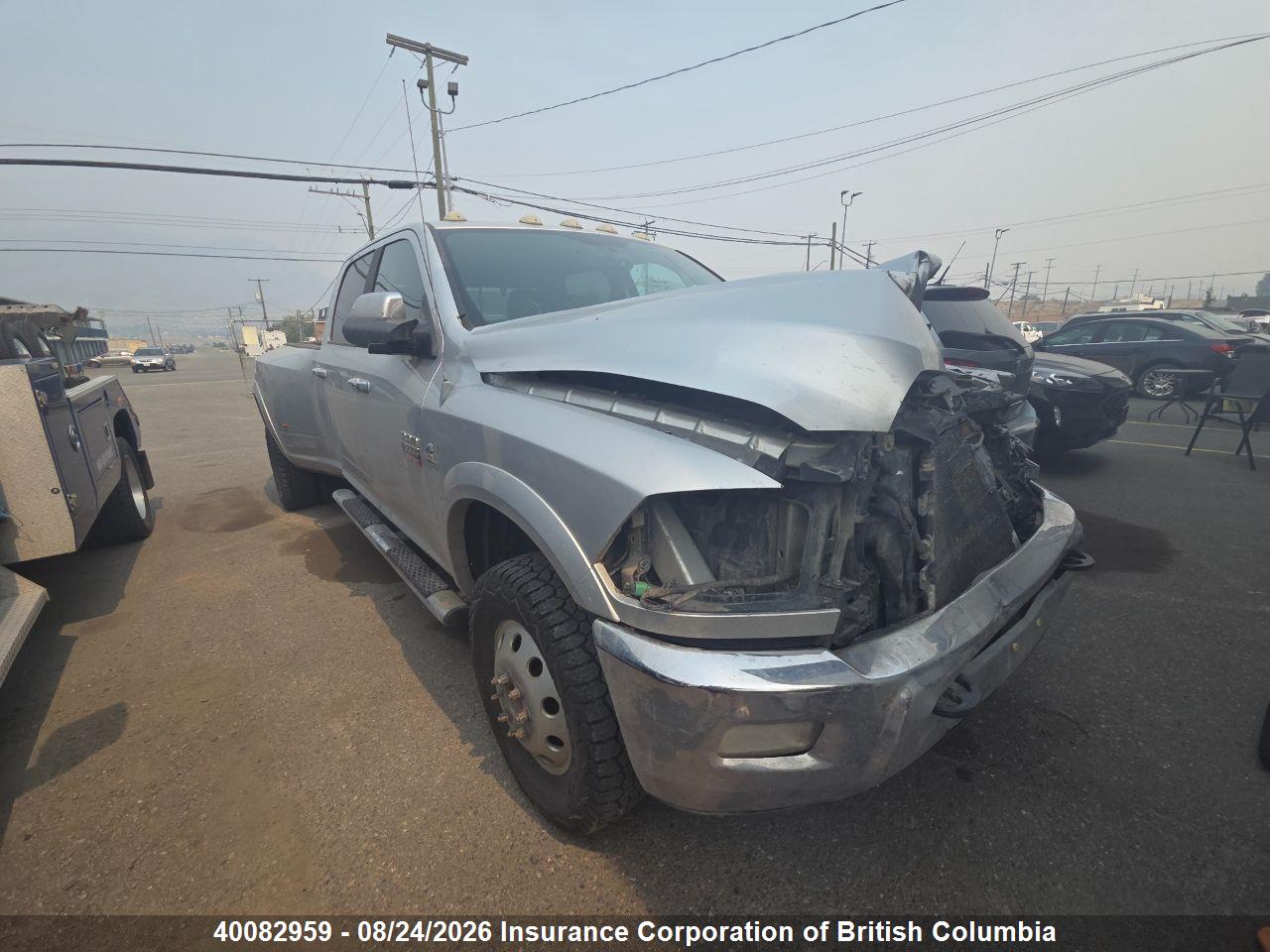2012 DODGE RAM 3500 LARAMIE