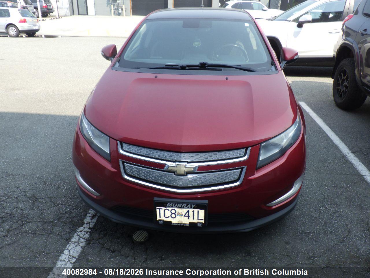 1G1RD6E42CU122892 · 2012 CHEVROLET VOLT · 5/24