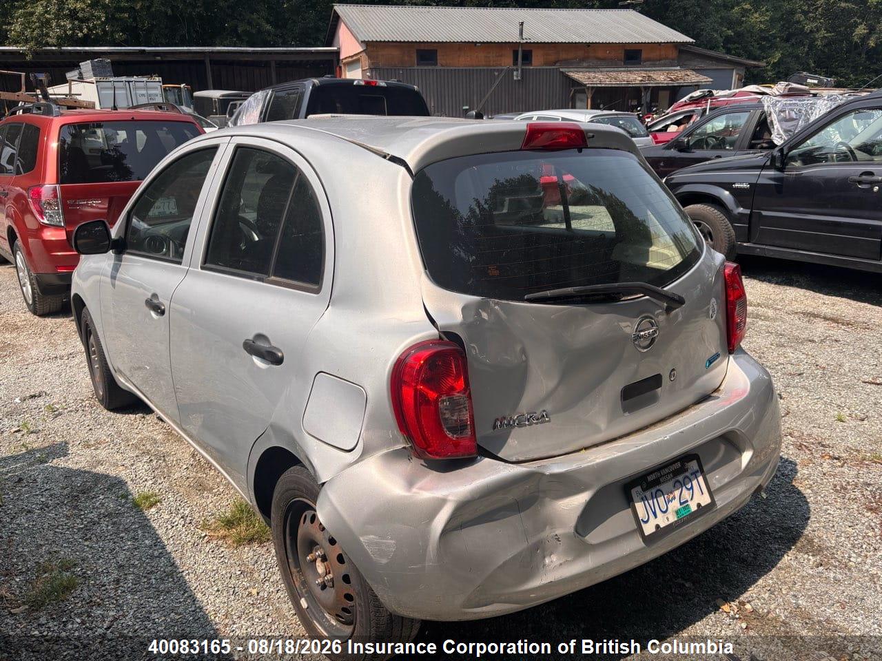 3N1CK3CP6FL247362 · 2015 NISSAN MICRA · 3/11