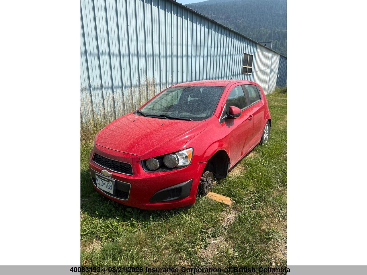 1G1JB6EH6C4149955 · 2012 CHEVROLET SONIC · 2/12