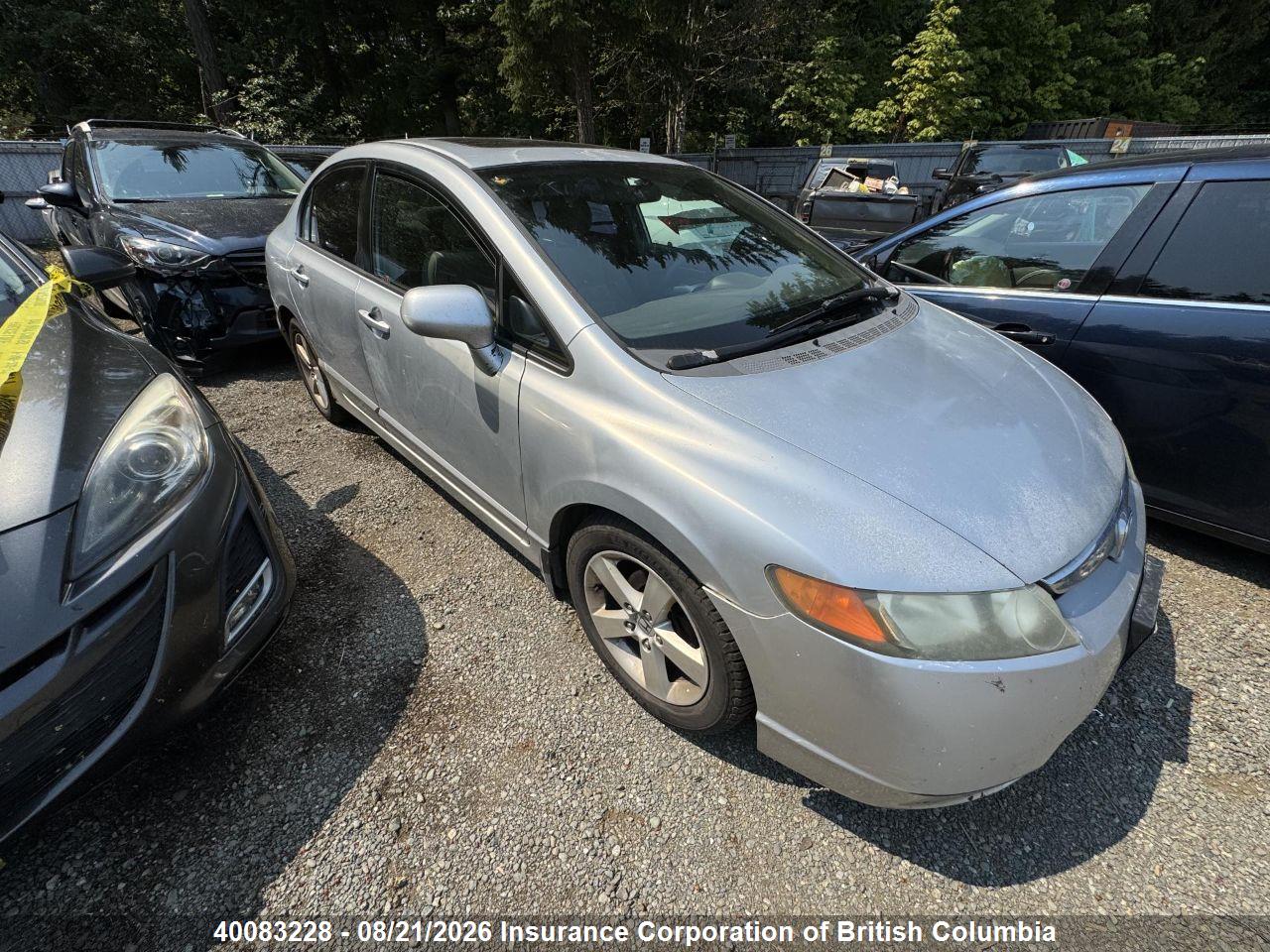 2HGFA15816H000185 · 2006 HONDA CIVIC