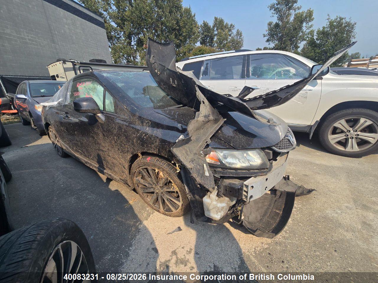 2HGFG4A5XDH100732 · 2013 HONDA CIVIC