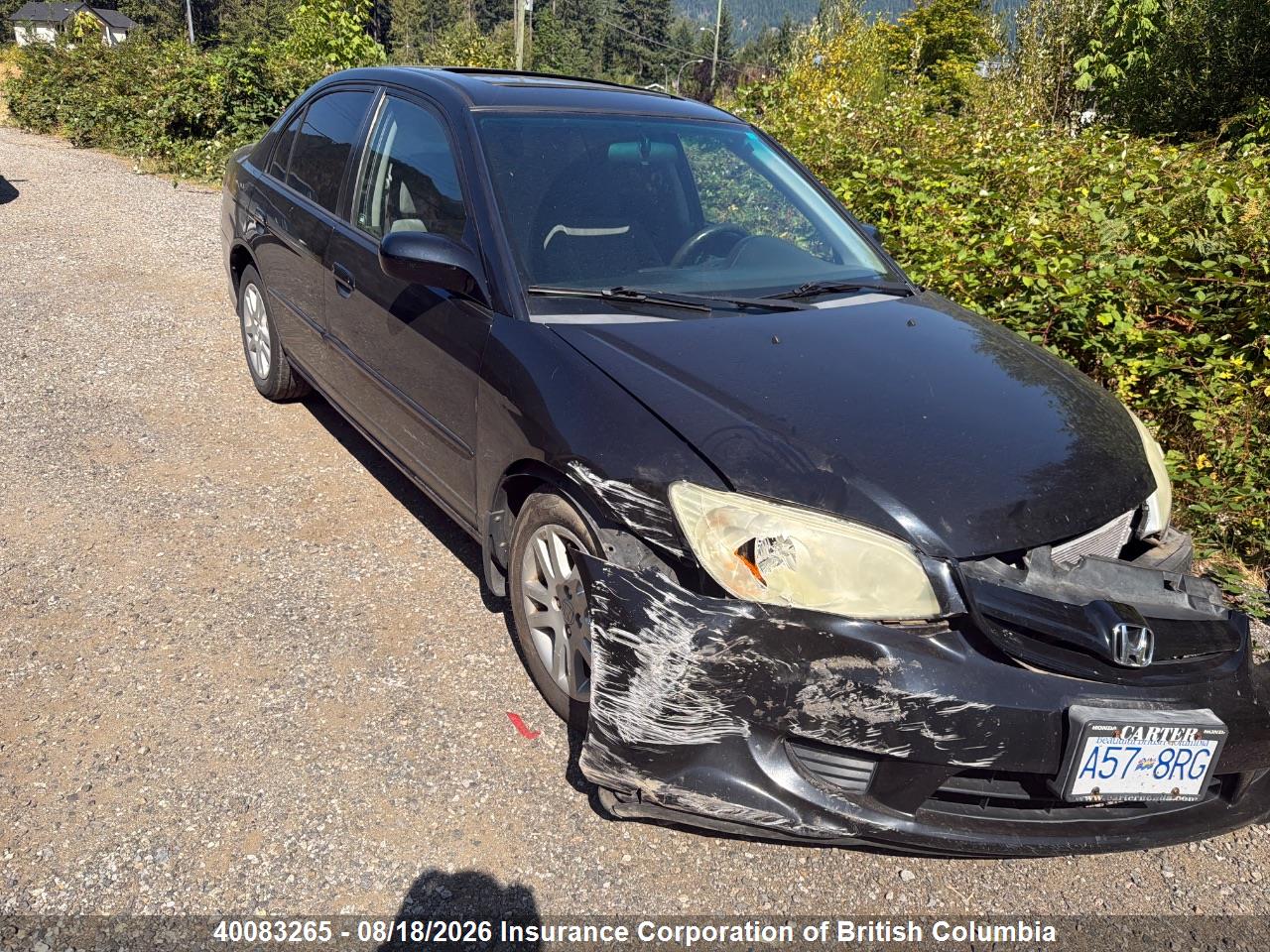 2HGES16665H010733 · 2005 HONDA CIVIC