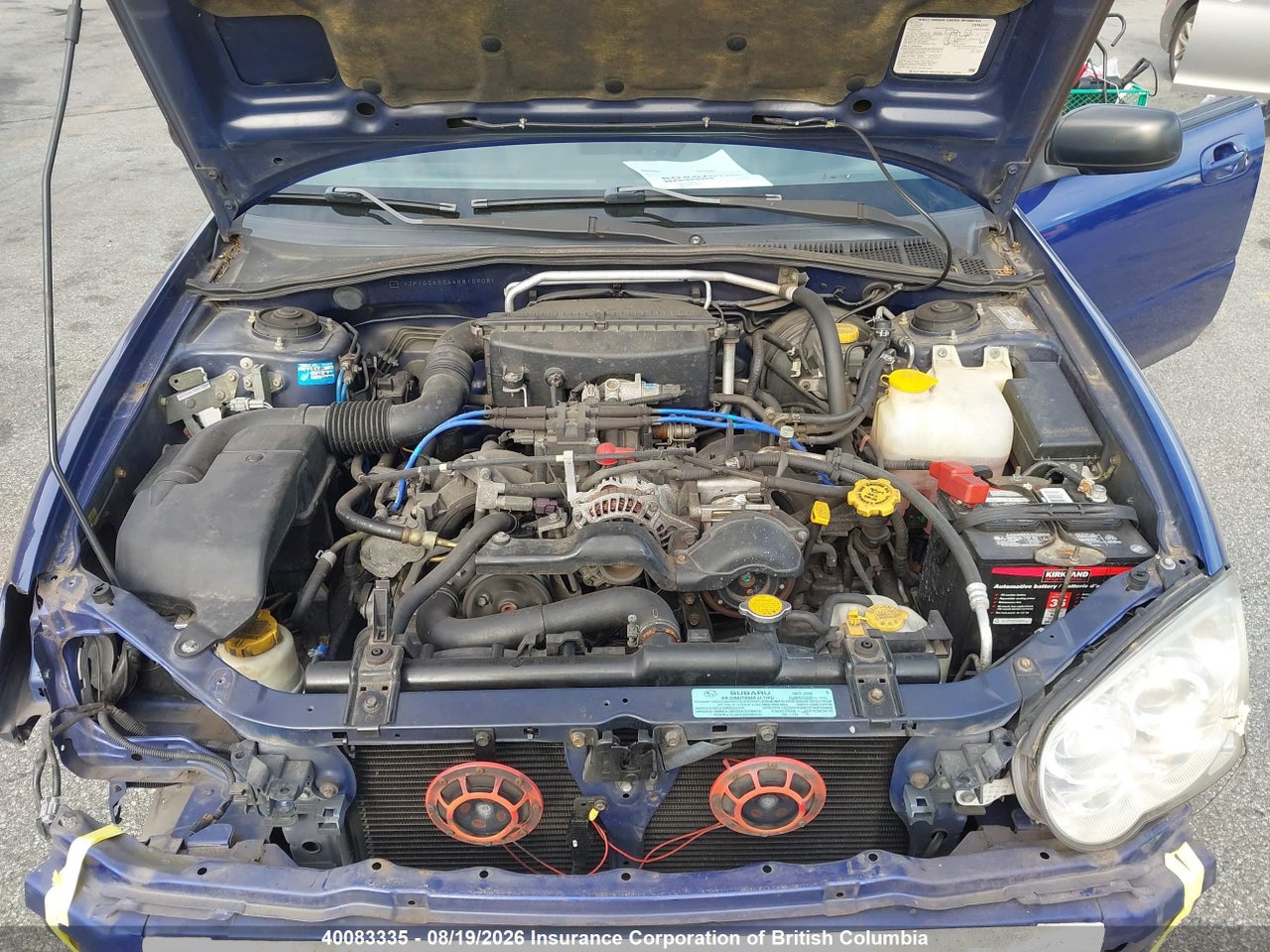 JF1GG65544H810908 · 2004 SUBARU IMPREZA TS · 10/22
