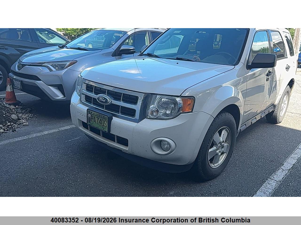 1FMCU0D79CKC50110 · 2012 FORD ESCAPE XLT