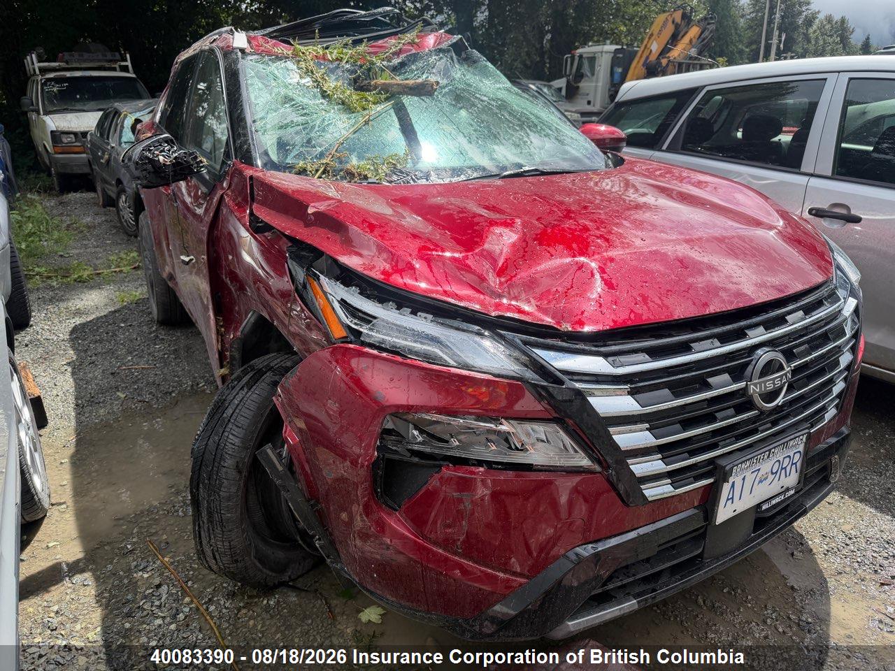 JN8BT3DD1SW470654 · 2025 NISSAN ROGUE
