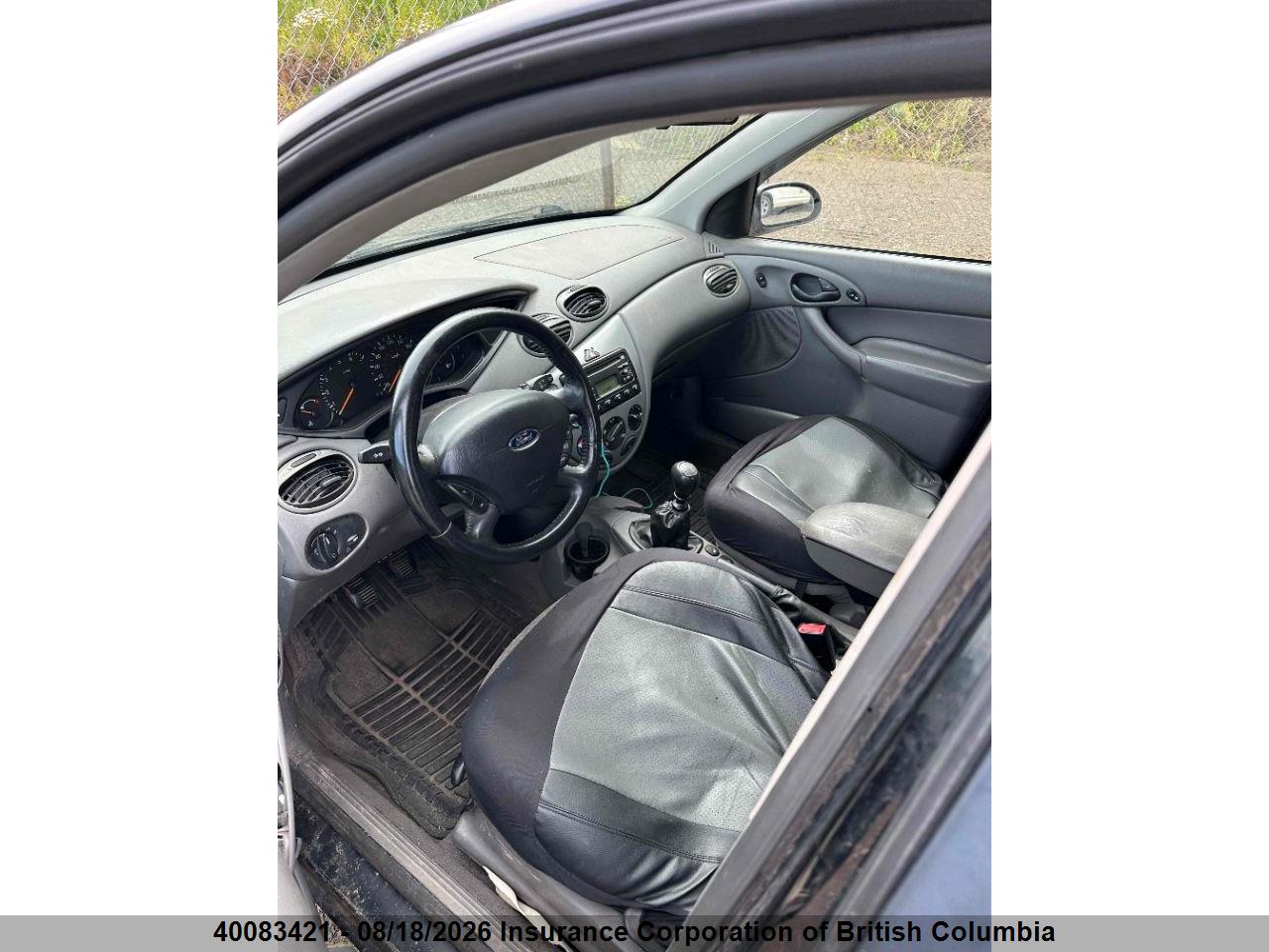 3FAFP37384R120874 · 2004 FORD FOCUS · 9/11