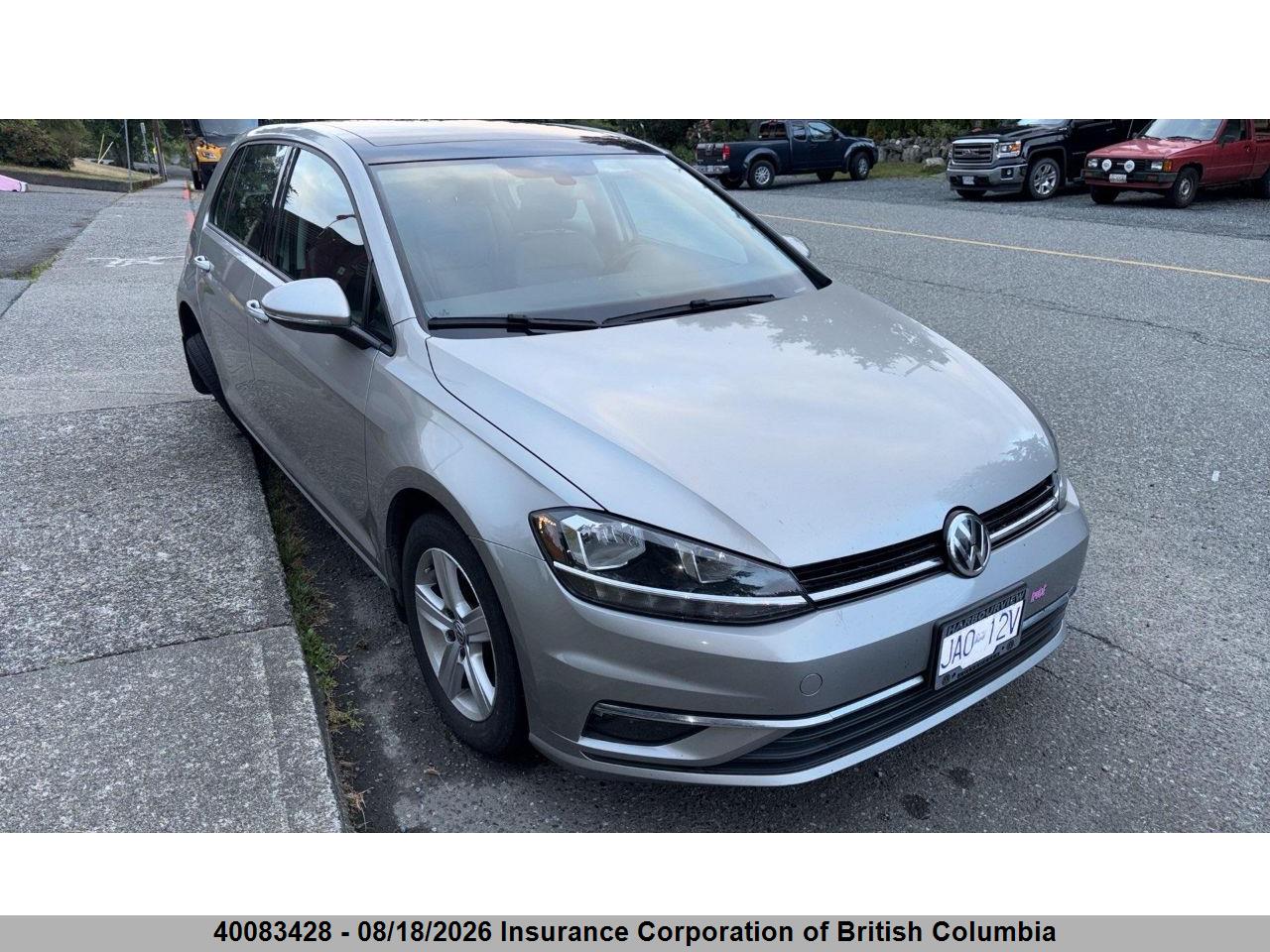 3VWG57AU7KM034010 · 2019 VOLKSWAGEN GOLF