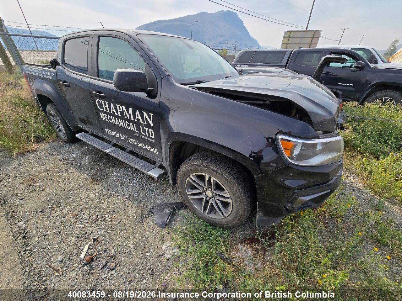 1GCGTBENXM1113704 · 2021 CHEVROLET COLORADO