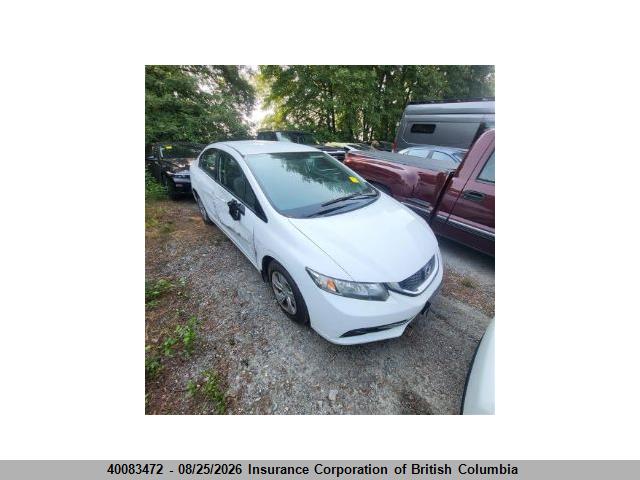 2HGFB2F4XDH106971 · 2013 HONDA CIVIC