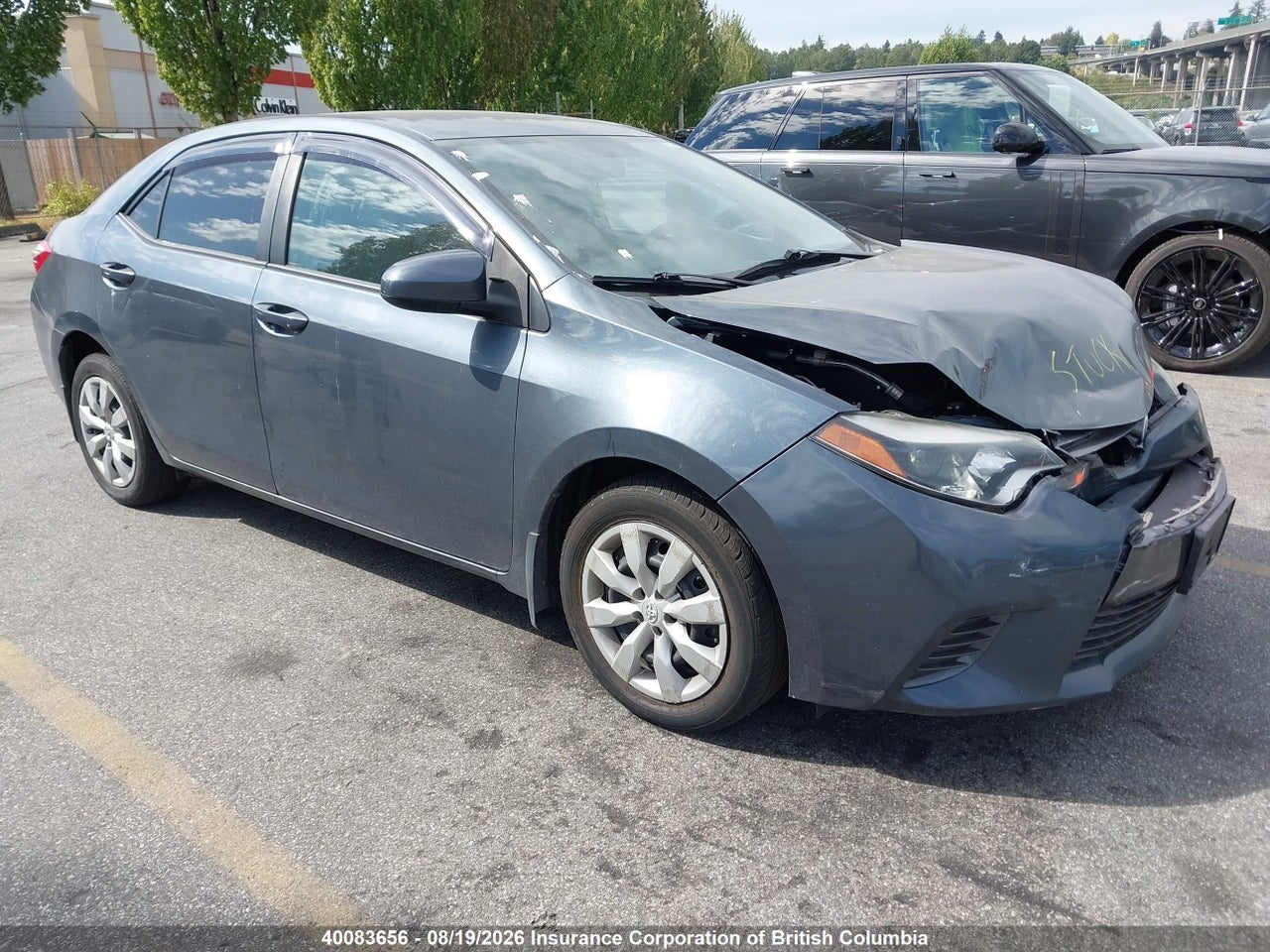 2T1BURHE3FC243821 · 2015 TOYOTA COROLLA L/LE/LE PLS/PRM/S/S PLS