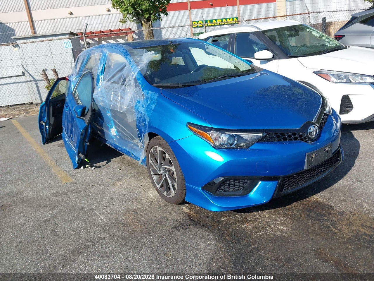 JTNKARJE4HJ550212 · 2017 TOYOTA COROLLA iM