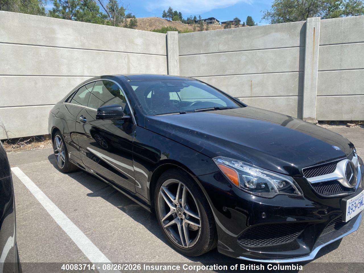 2016 MERCEDES BENZ E 400 4MATIC