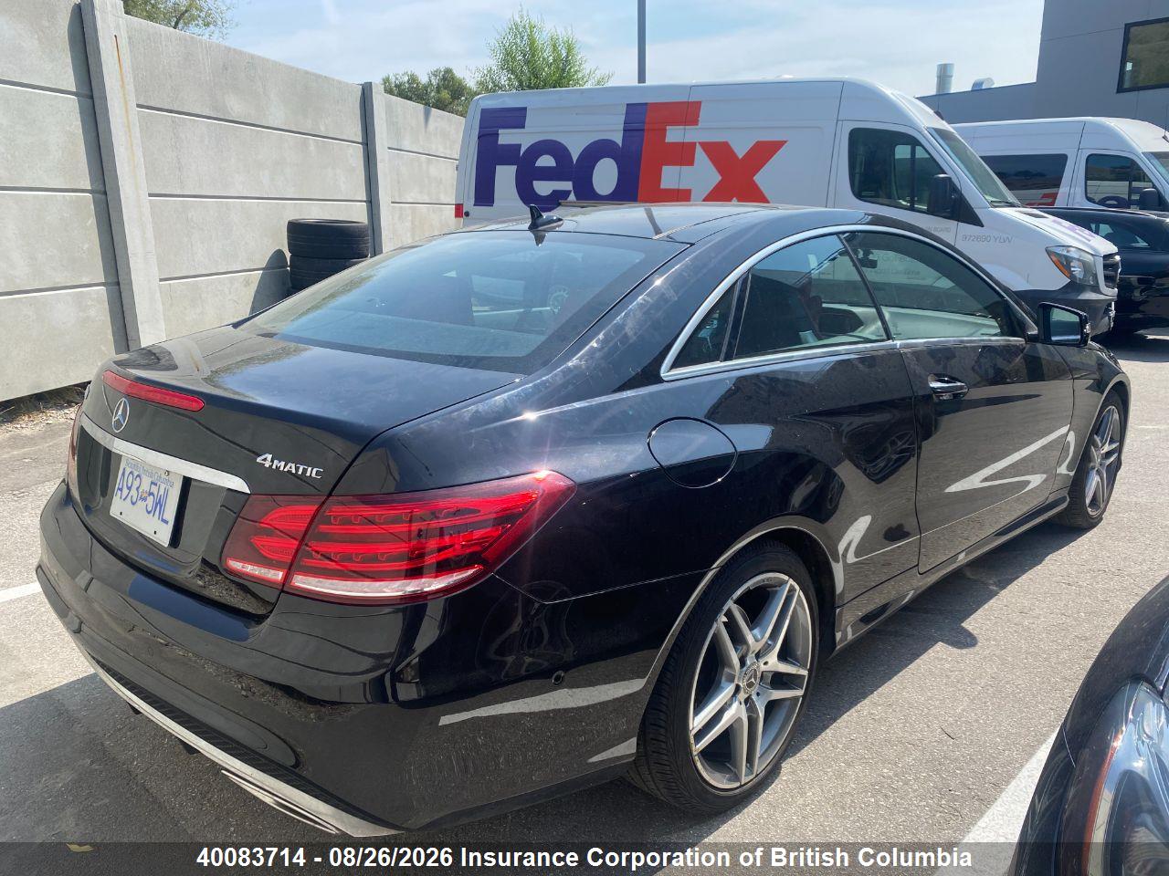 WDDKJ6HB7GF346123 · 2016 MERCEDES BENZ E 400 4MATIC · 4/11