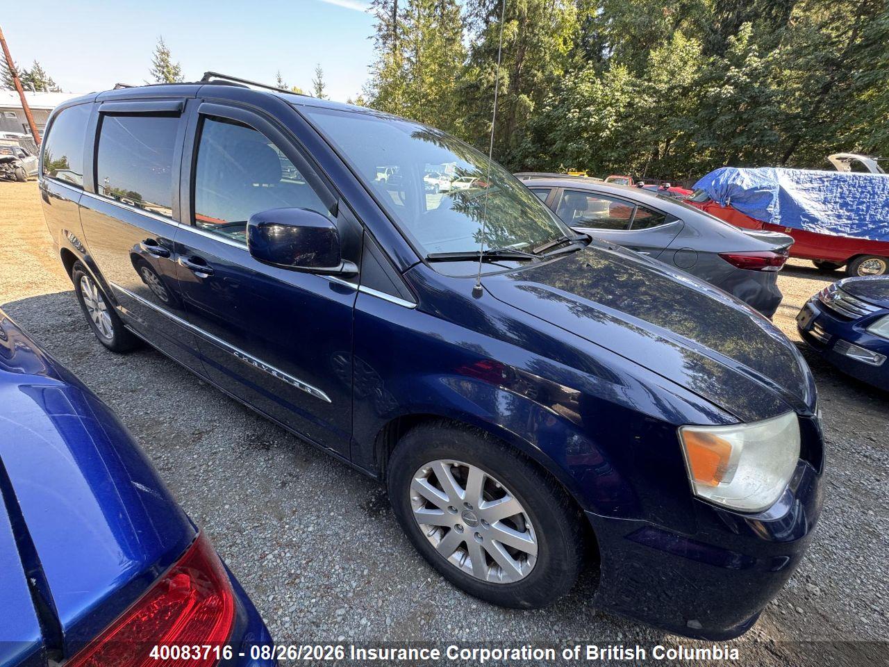 2C4RC1BG1DR764255 · 2013 CHRYSLER TOWN & COUNTRY TOURING