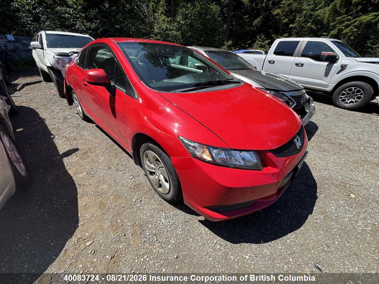 2HGFG3B44DH005048 · 2013 HONDA CIVIC