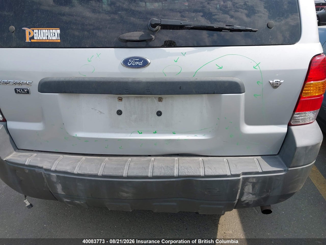 1FMYU93125KD38006 · 2005 FORD ESCAPE XLT · 6/22