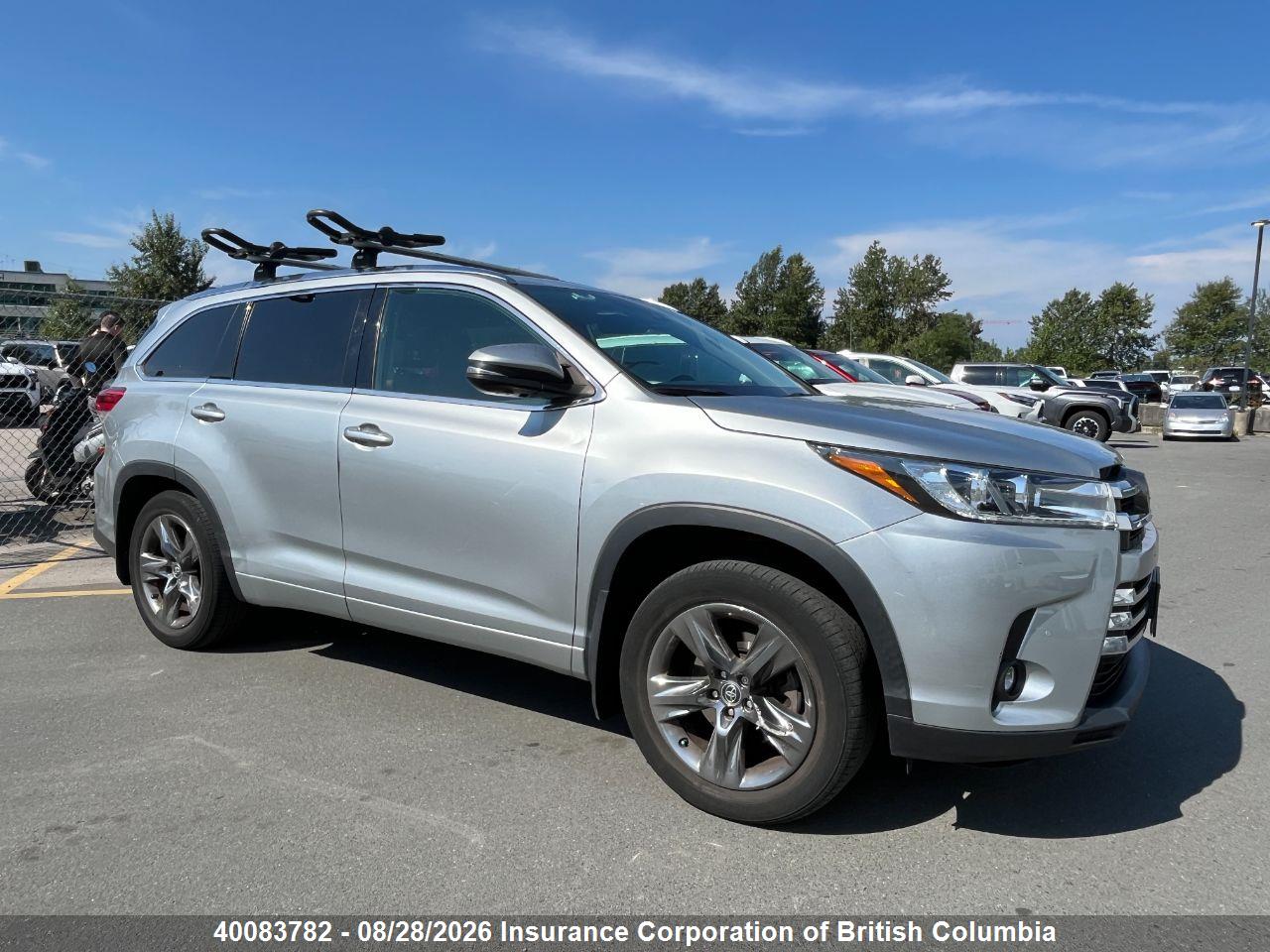 5TDDZRFH9KS721457 · 2019 TOYOTA HIGHLANDER LIMITED