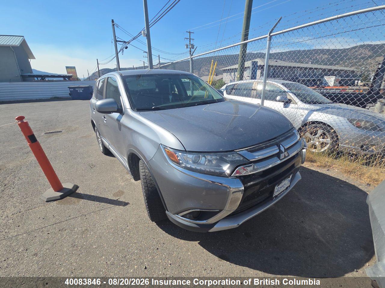 JA4AZ2A36GZ606644 · 2016 MITSUBISHI OUTLANDER ES