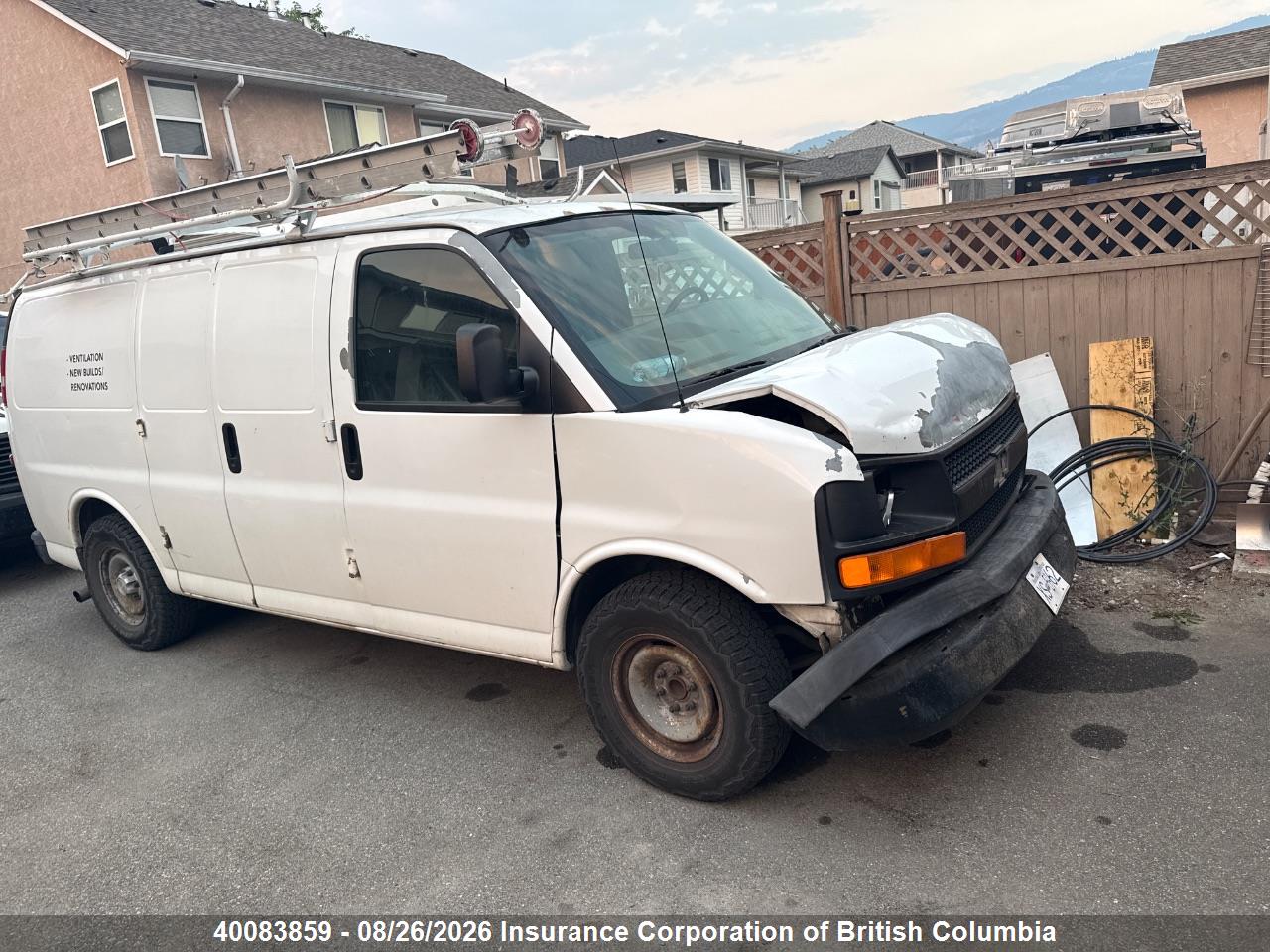 1GCFG15X581126149 · 2008 CHEVROLET EXPRESS G1500
