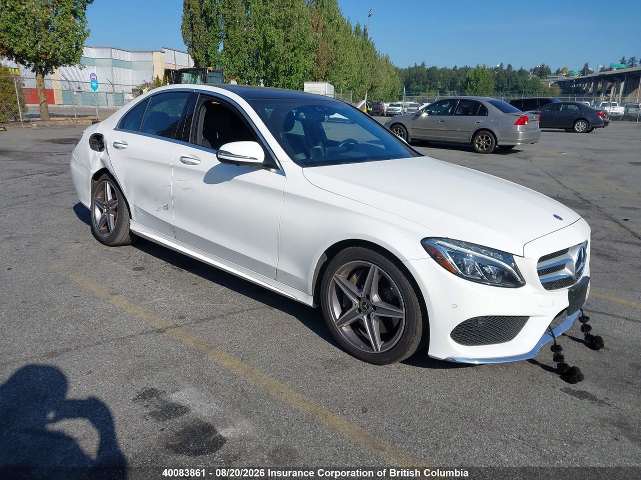 55SWF4KB1JU269950 · 2018 MERCEDES BENZ C 300 4MATIC