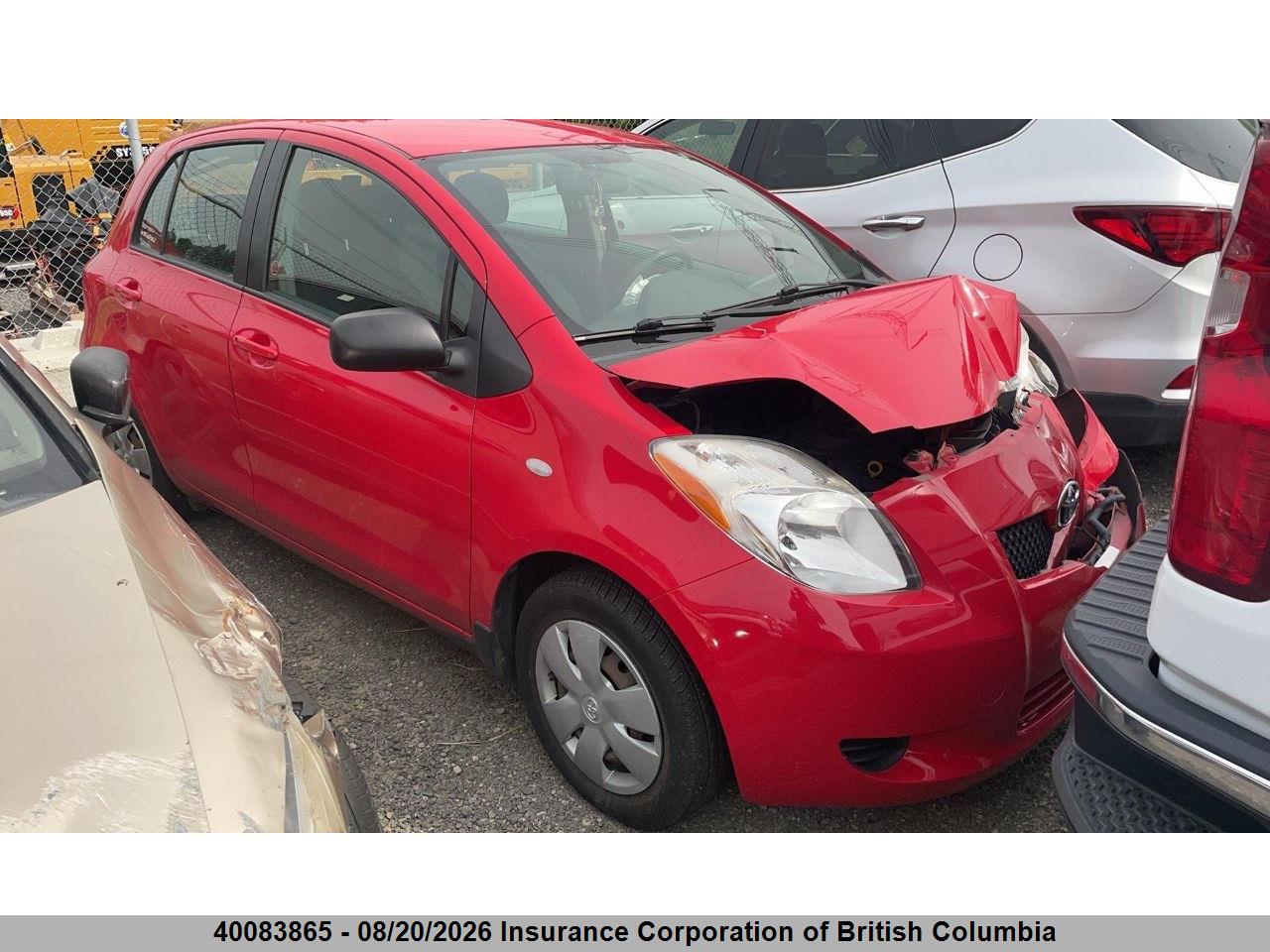 JTDKT923275134324 · 2007 TOYOTA YARIS