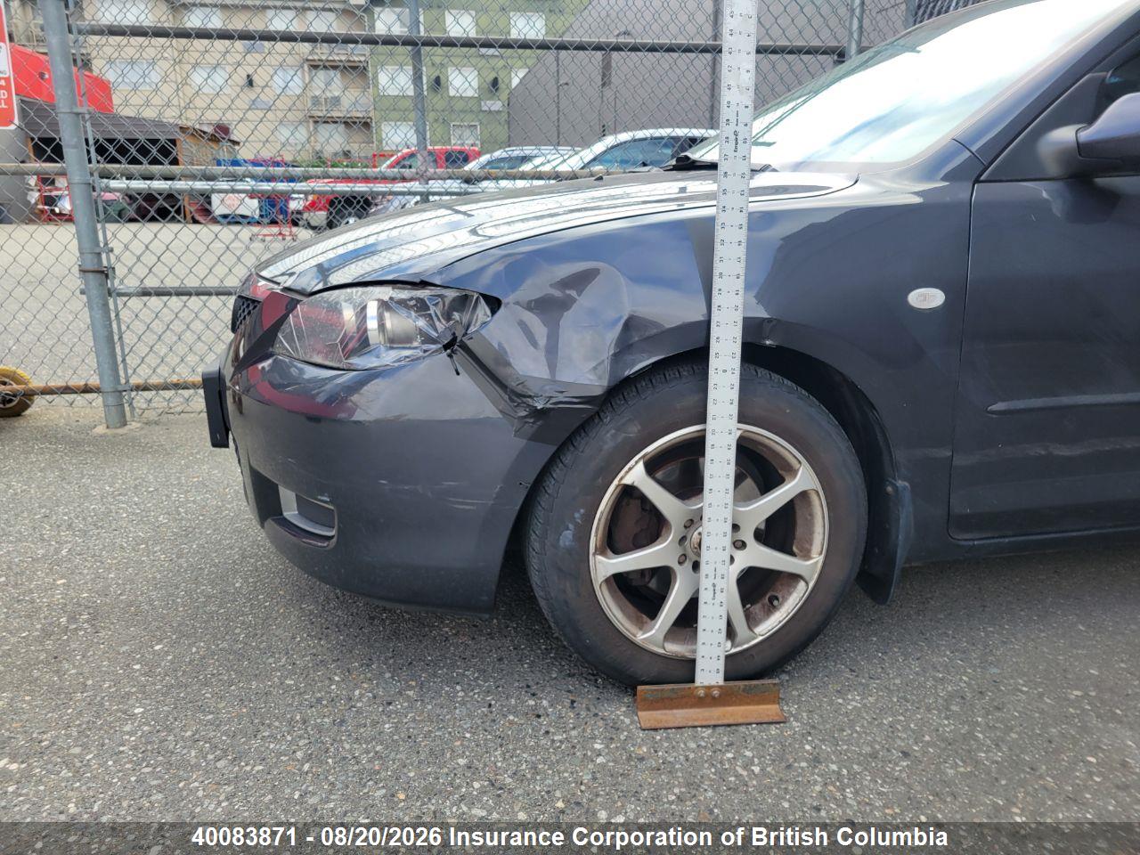 JM1BK32F281803842 · 2008 MAZDA 3 I · 7/24