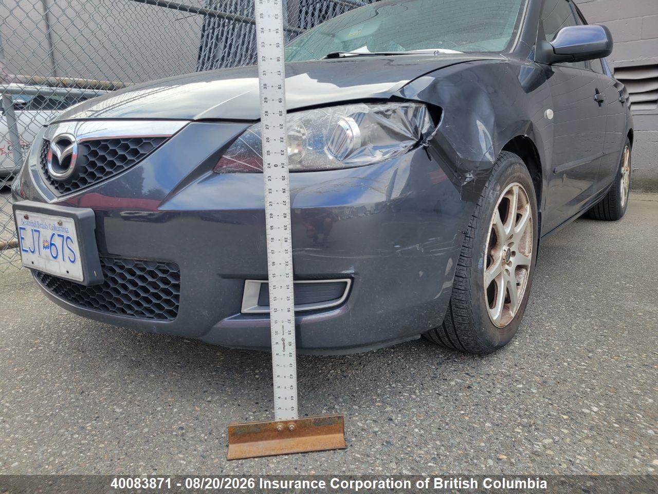 JM1BK32F281803842 · 2008 MAZDA 3 I · 9/24