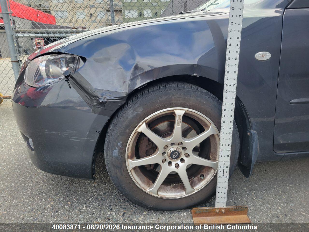 JM1BK32F281803842 · 2008 MAZDA 3 I · 10/24