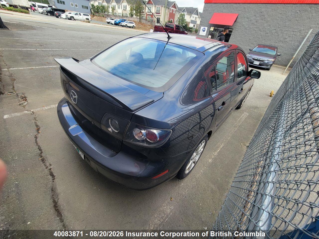 JM1BK32F281803842 · 2008 MAZDA 3 I · 3/24