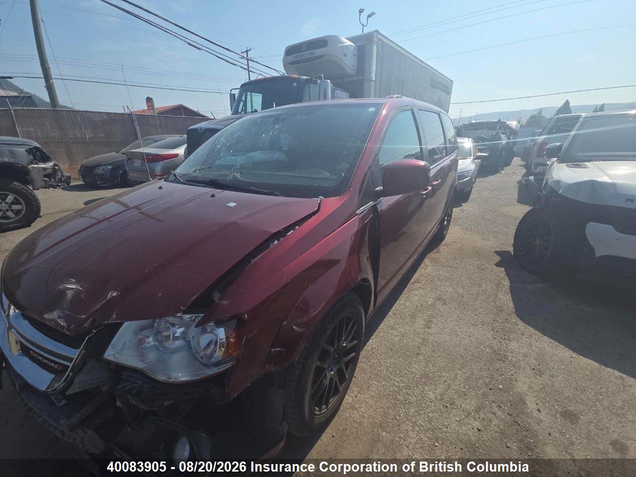 2C4RDGDG2KR654387 · 2019 DODGE GRAND CARAVAN CREW · 2/15