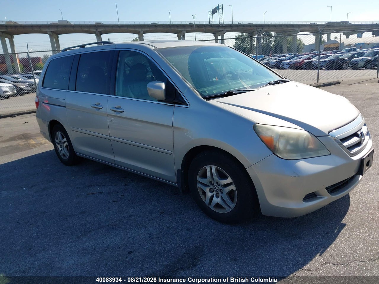 5FNRL38746B508760 · 2006 HONDA ODYSSEY EX-L