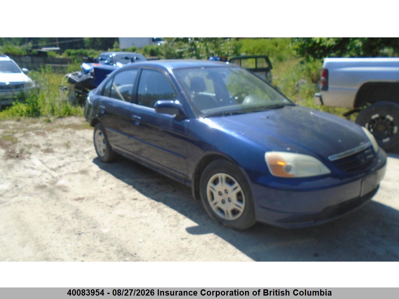 2001 HONDA CIVIC