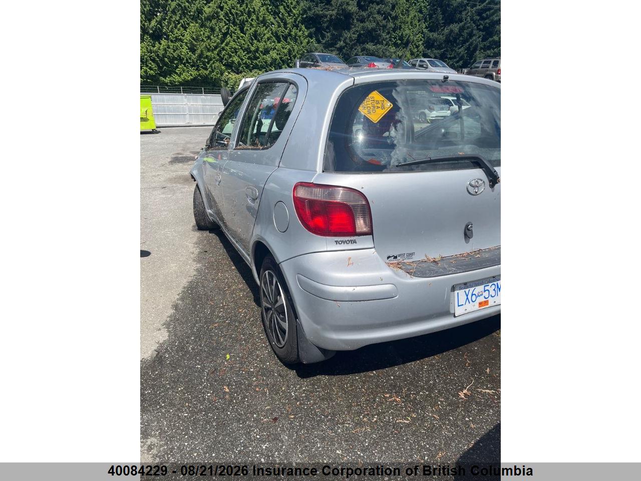 JTDKT123950089491 · 2005 TOYOTA ECHO · 3/9