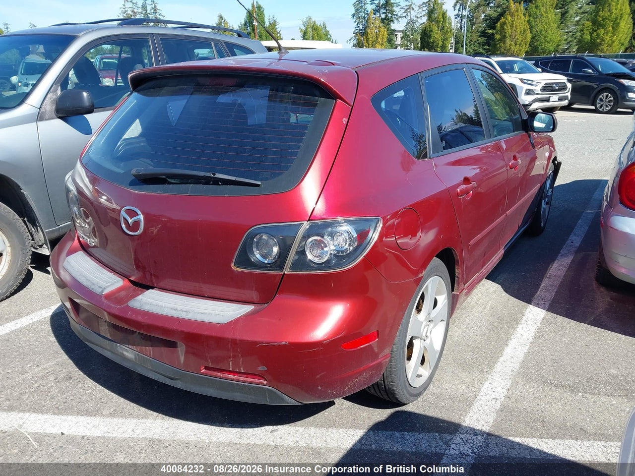 JM1BK143361438771 · 2006 MAZDA 3 HATCHBACK · 4/17