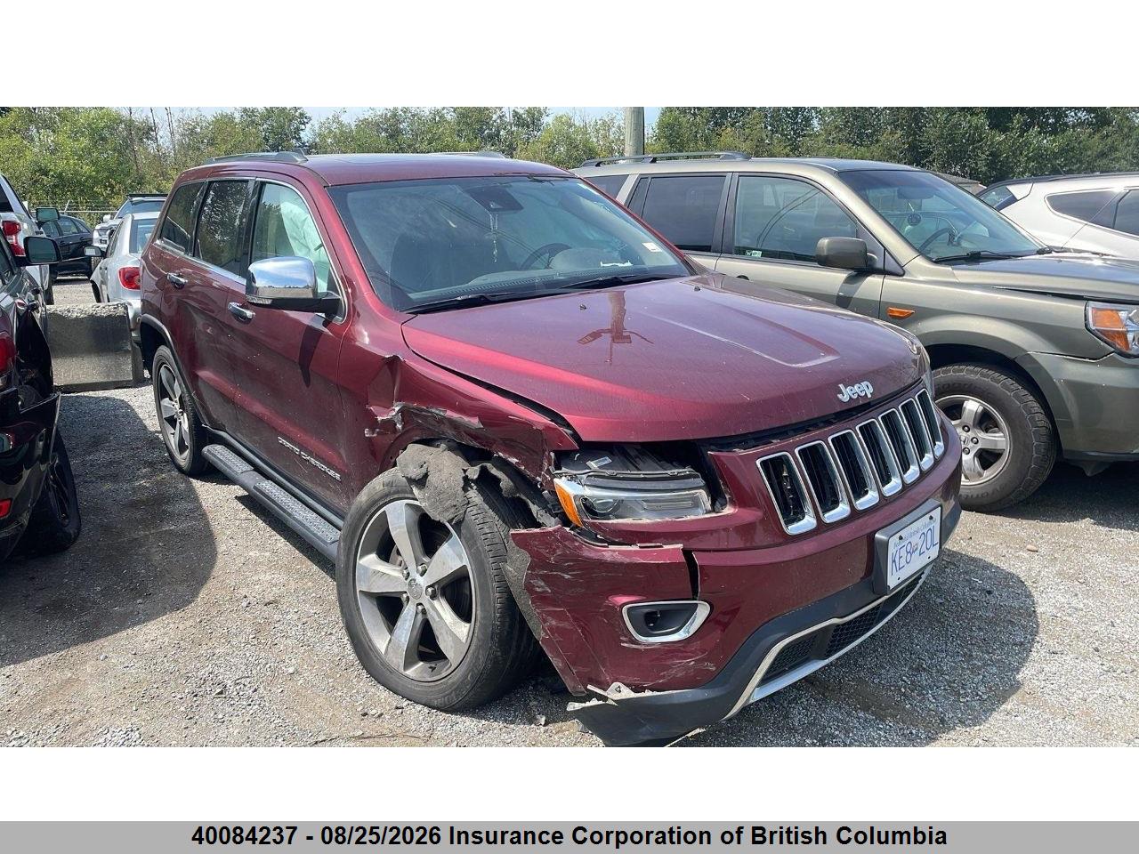 2016 JEEP GRAND CHEROKEE LIMITED
