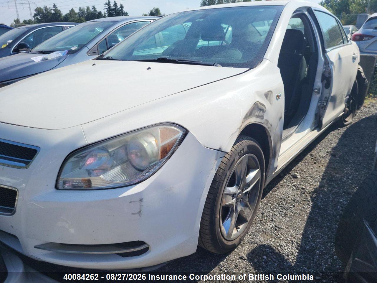 1G1ZH57B48F215287 · 2008 CHEVROLET MALIBU 1LT