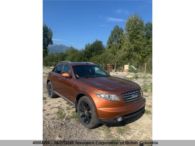 2004 INFINITI FX45