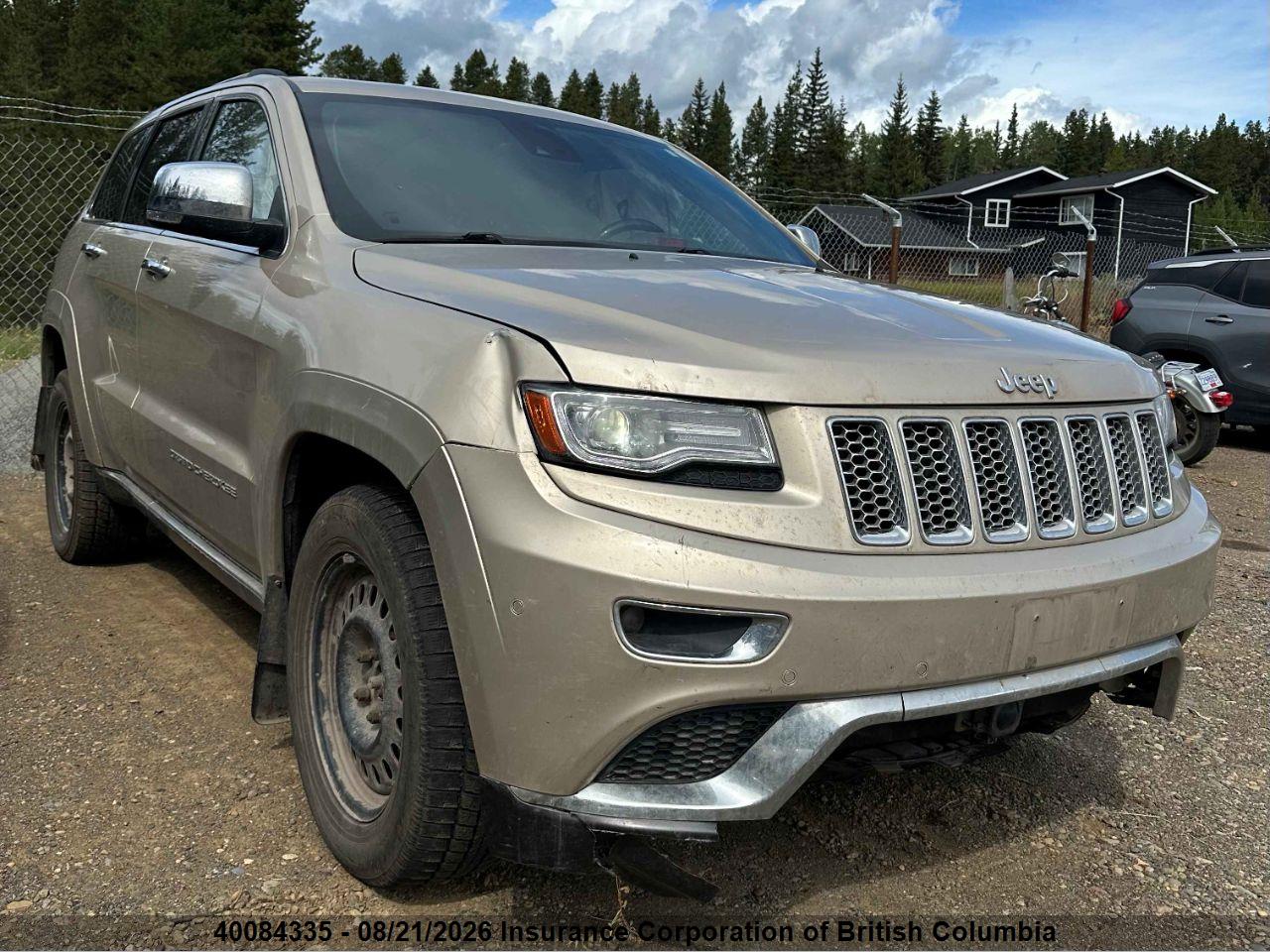 2014 JEEP GRAND CHEROKEE SUMMIT