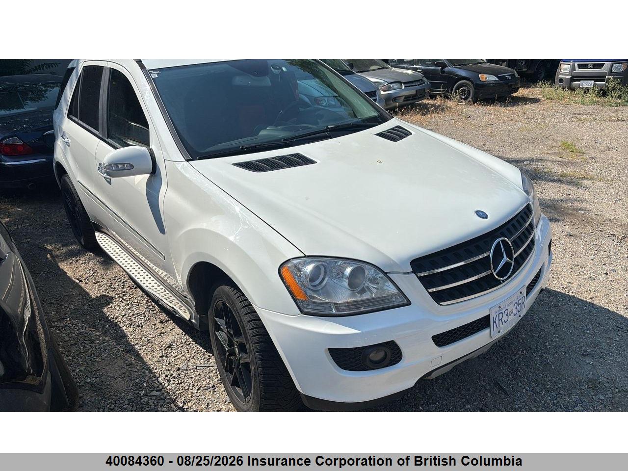 2007 MERCEDES BENZ ML 350