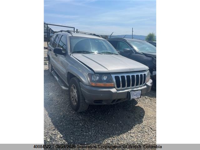 1J4GW48S8YC233591 · 2000 JEEP GRAND CHEROKEE LAREDO