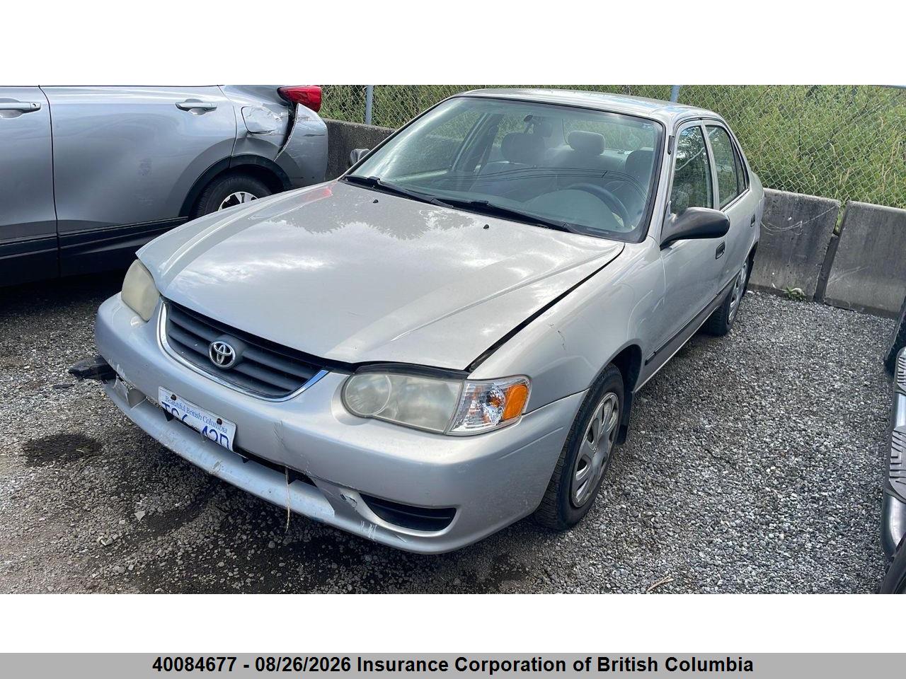2T1BR12E81C835994 · 2001 TOYOTA COROLLA CE/LE/S · 2/24
