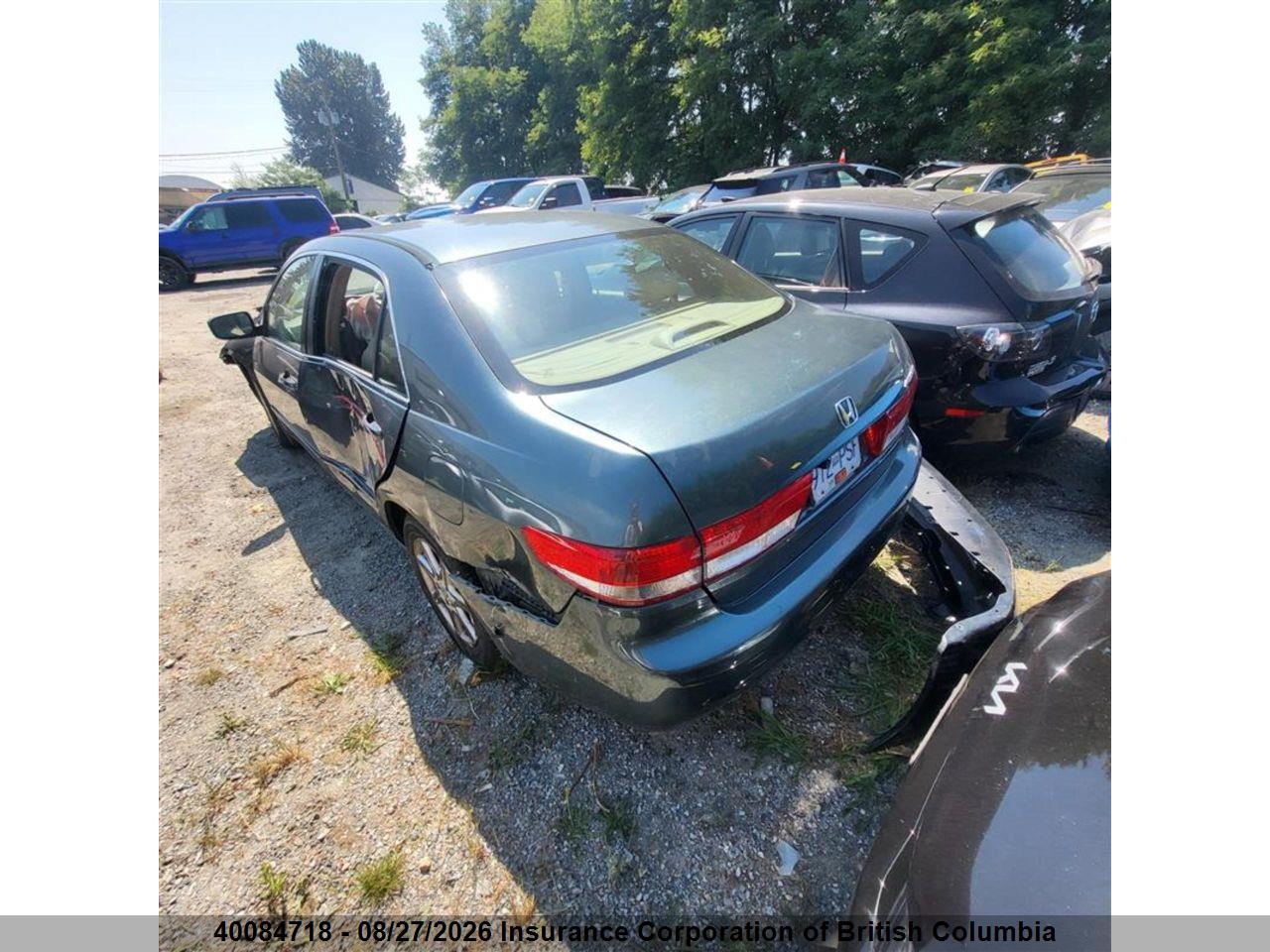 1HGCM66404A801334 · 2004 HONDA ACCORD EX · 3/14