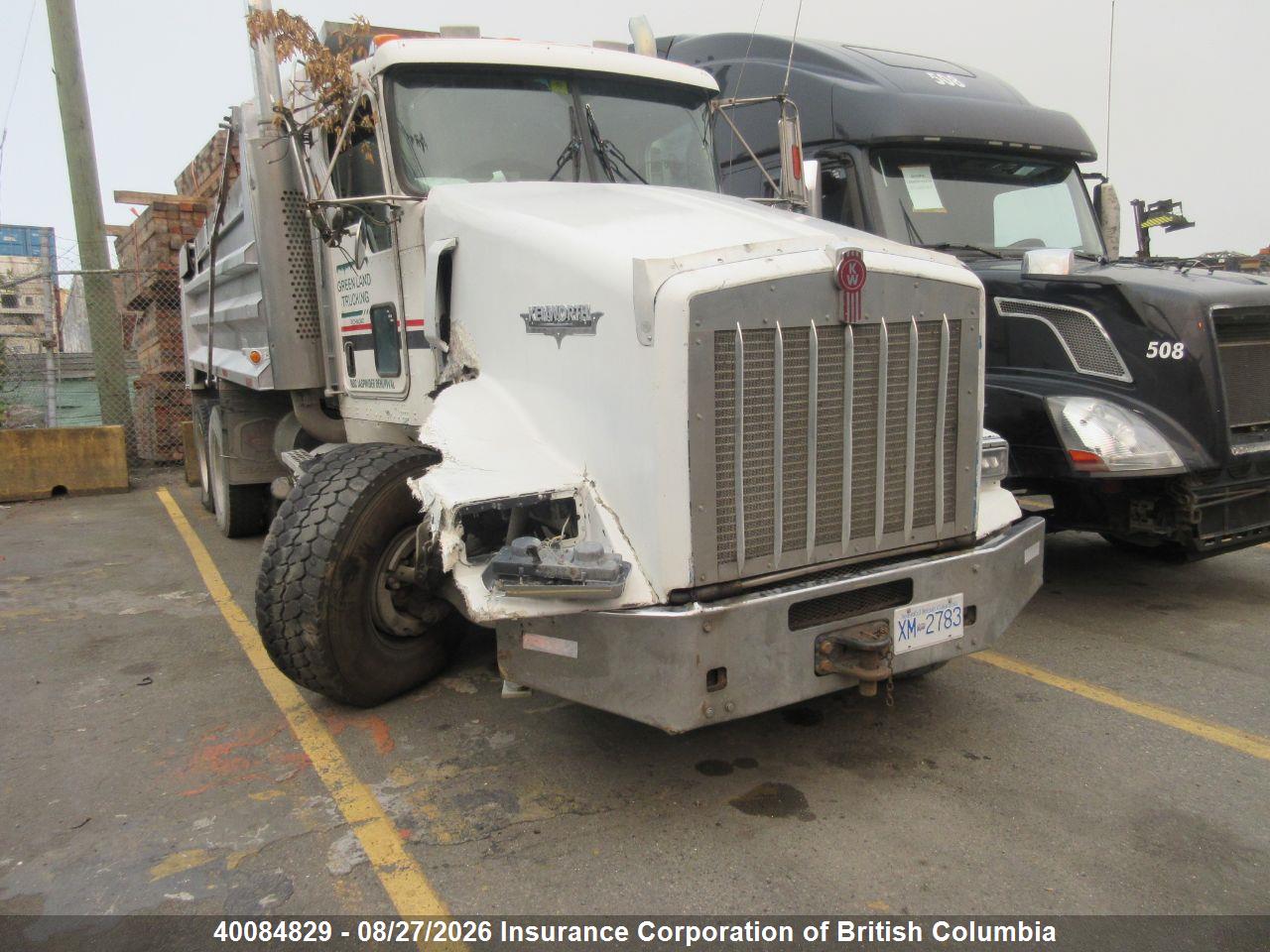 2006 KENWORTH CONSTRUCTION T800