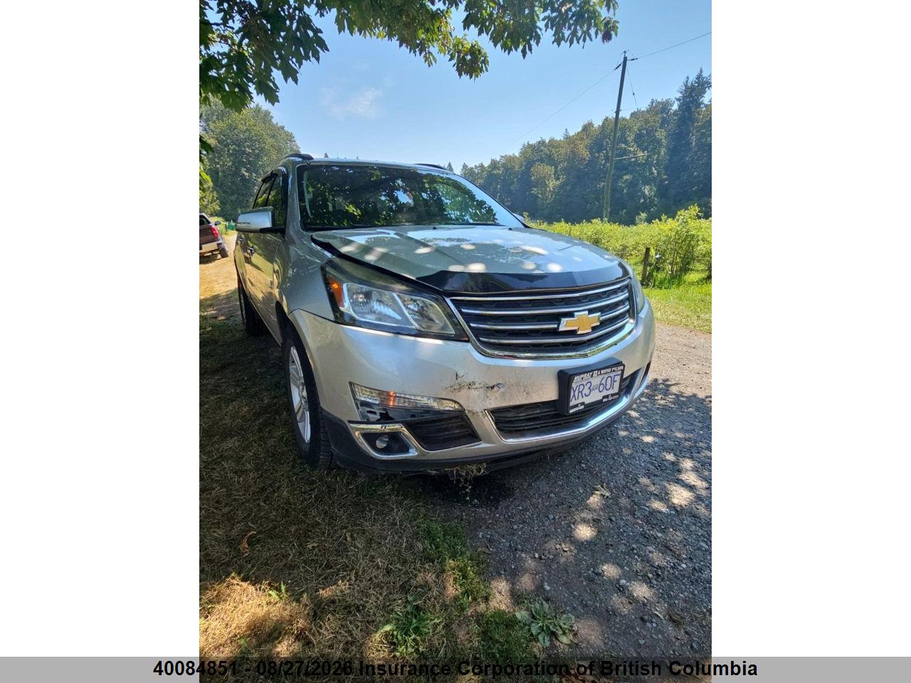 2014 CHEVROLET TRAVERSE LT