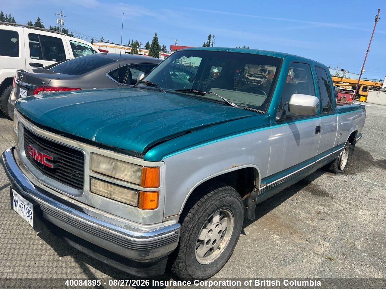 2GTEC19KXR1517007 · 1994 GMC SIERRA C1500 · 2/19
