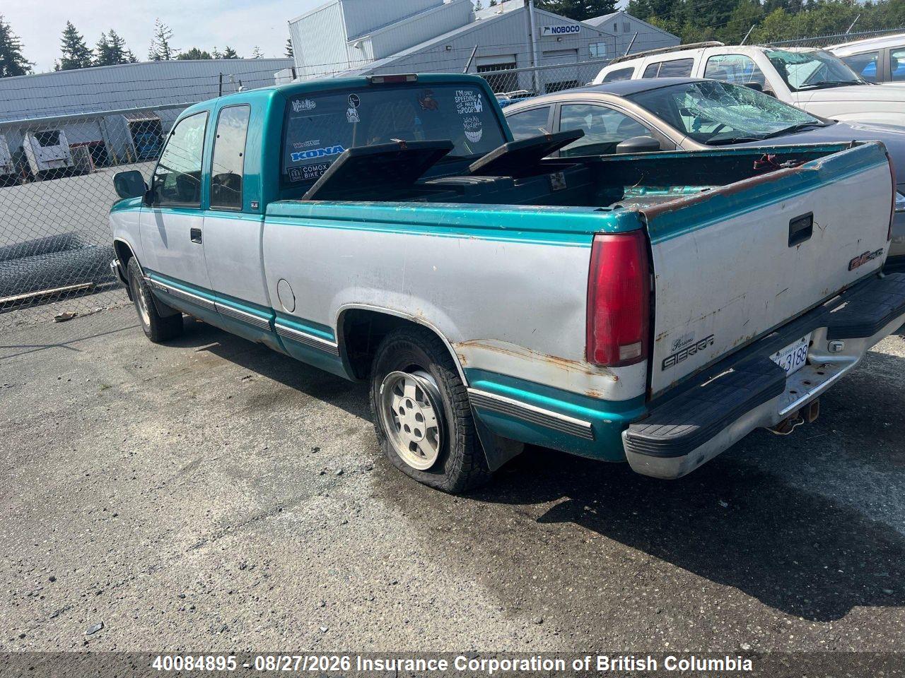 2GTEC19KXR1517007 · 1994 GMC SIERRA C1500 · 3/19