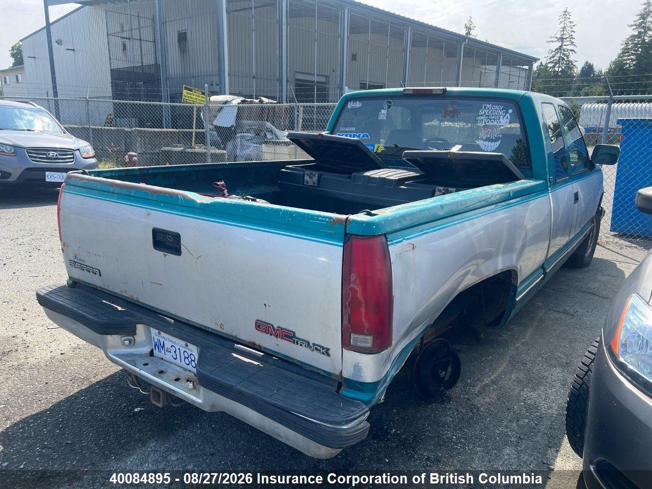 2GTEC19KXR1517007 · 1994 GMC SIERRA C1500 · 4/19