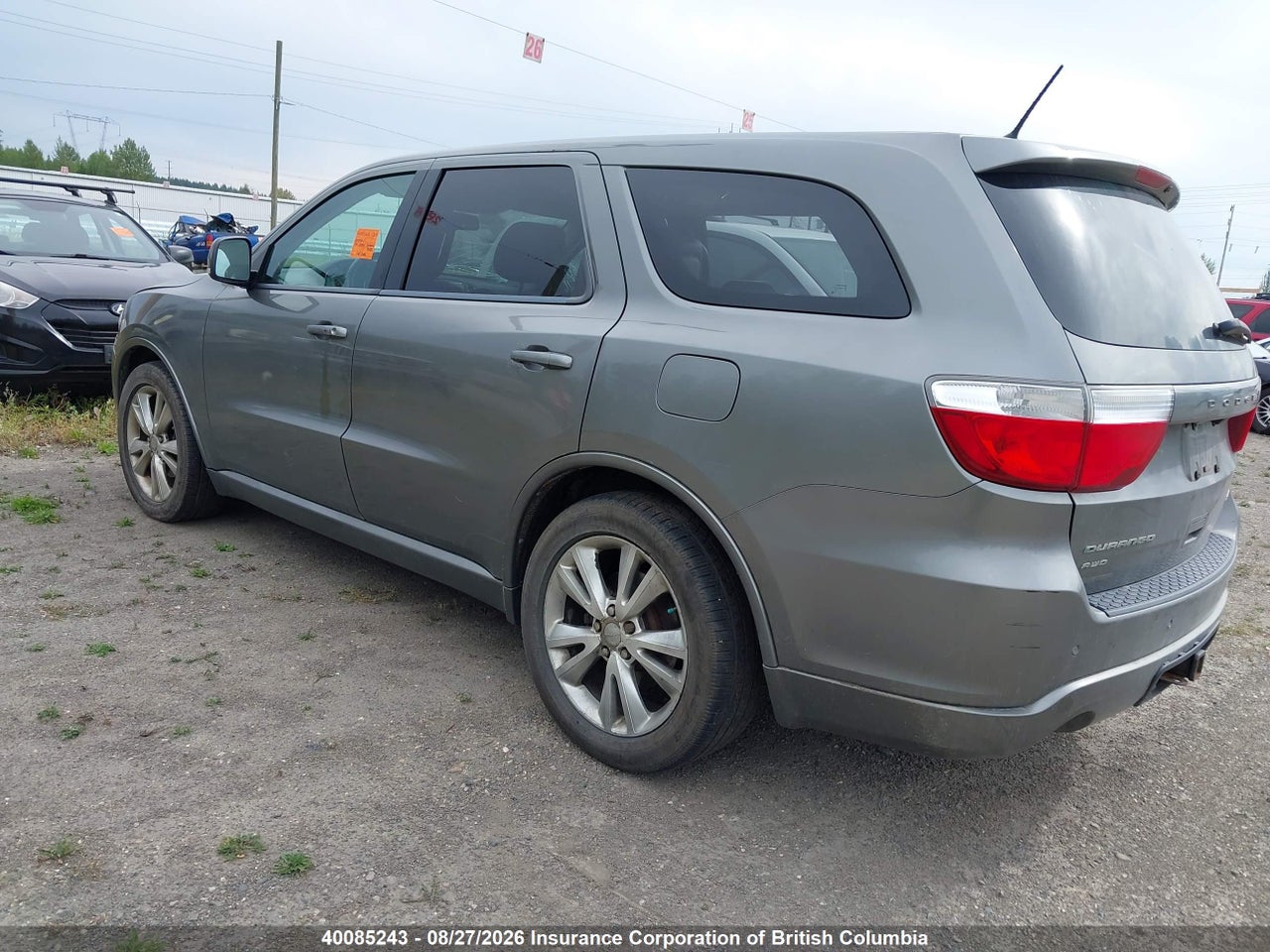 1D4SE6GT1BC720442 · 2011 DODGE DURANGO R/T · 3/4